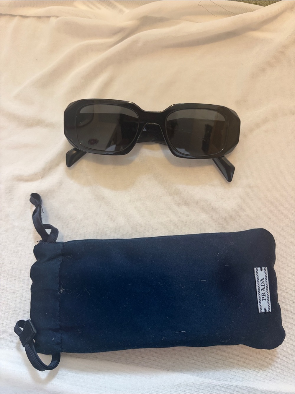 Prada Black Sunglasses Spr17W